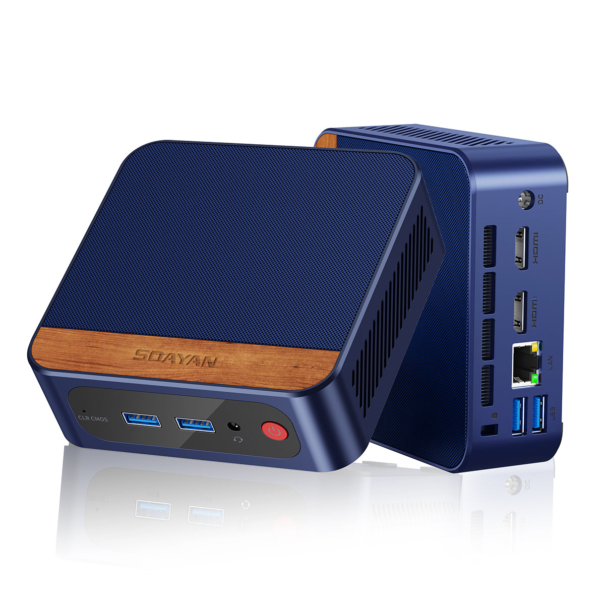 SOAYAN-N1 Mini PC with Windows 11, N150 & 16GB RAM & 512GB SSD - Compact 4K Desktop Computer