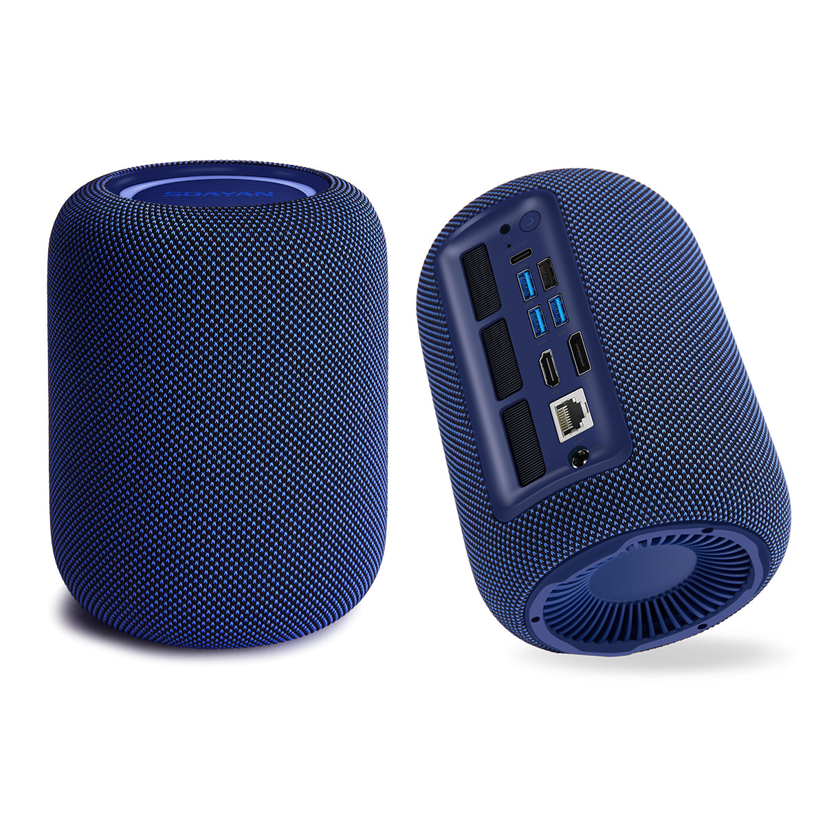 SOAYAN-EXR1 Mini PC, AMD Ryzen 7 8745HS, Radeon 780M, 32GB DDR5, 1TB SSD, Triple 4K@144Hz, Windows 11 Pro