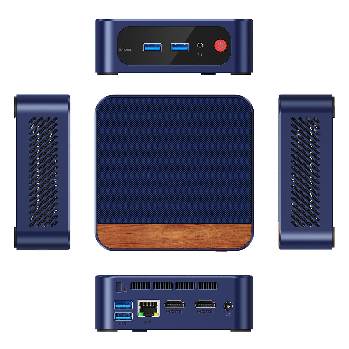 SOAYAN-N1 Mini PC with Windows 11, N150 & 16GB RAM & 512GB SSD - Compact 4K Desktop Computer